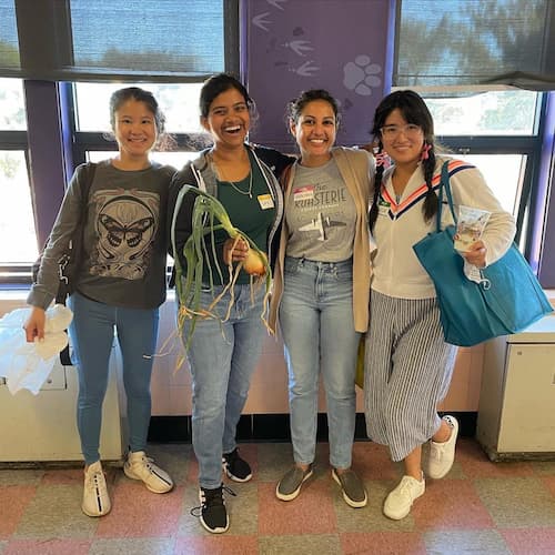 Volunteer Team for a Cooking Matters for Kids series at Bret Harte Elementary